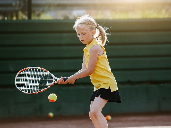 Tennis Unterricht für Kinder im Kleinfeldtennis